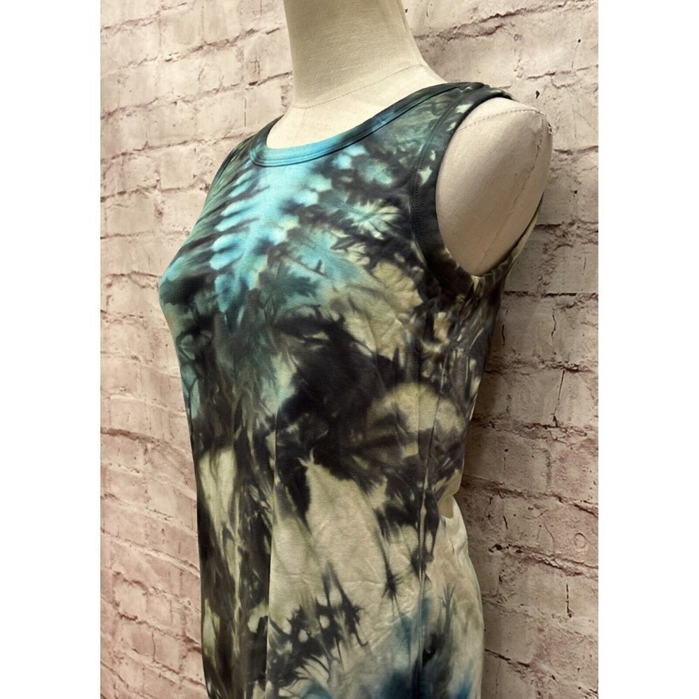 Brightly Twisted Dress Womens XS Tie Dye Mini Sheath Sundress Boho Festival NEW - Picture 3 of 6